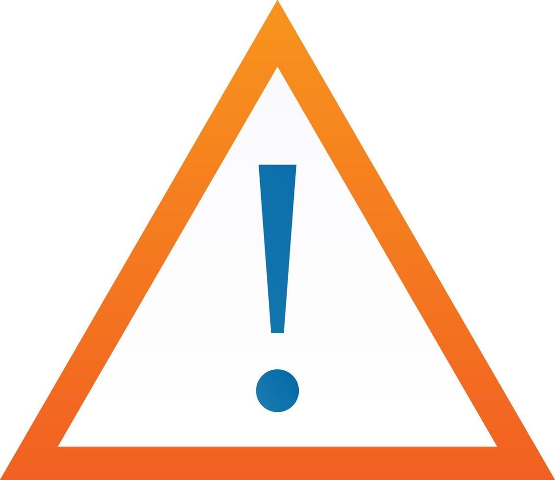 Alert Vector Icon Design