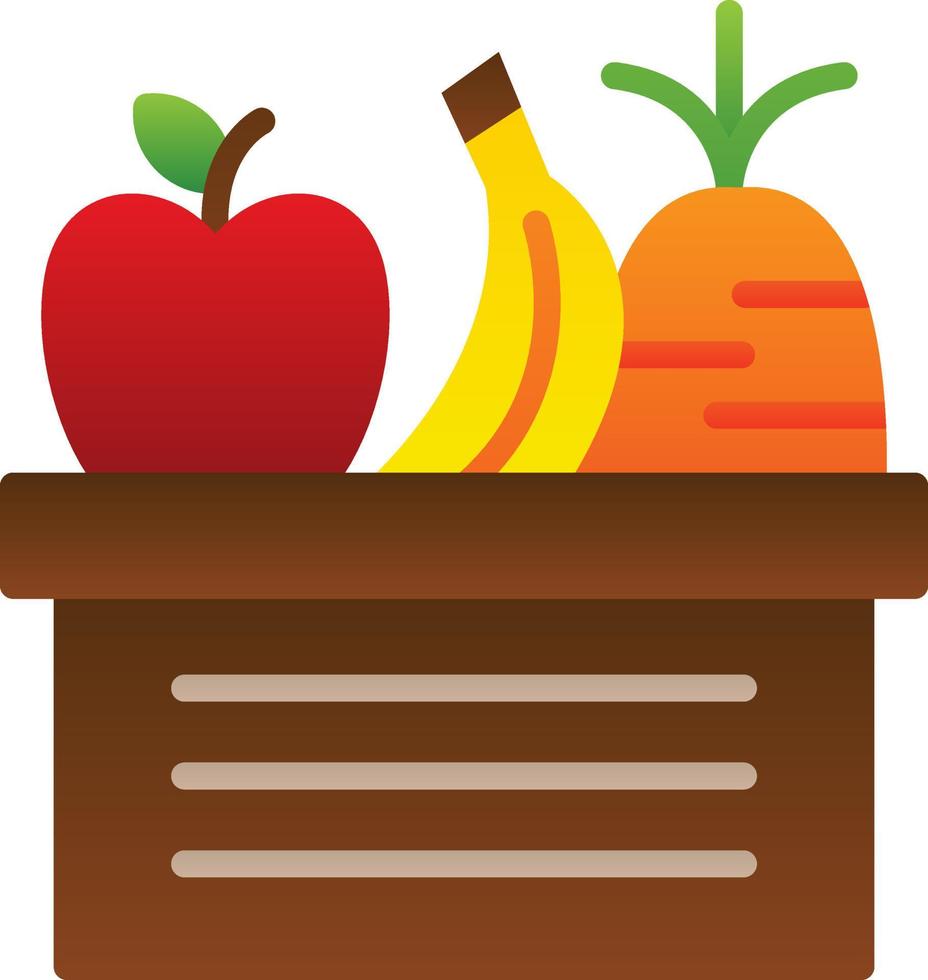 Healthy Food Vector Icon Design