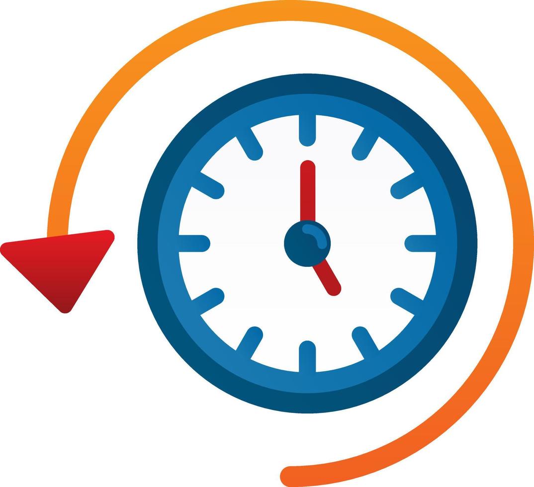 Recovery Time Vector Icon Design