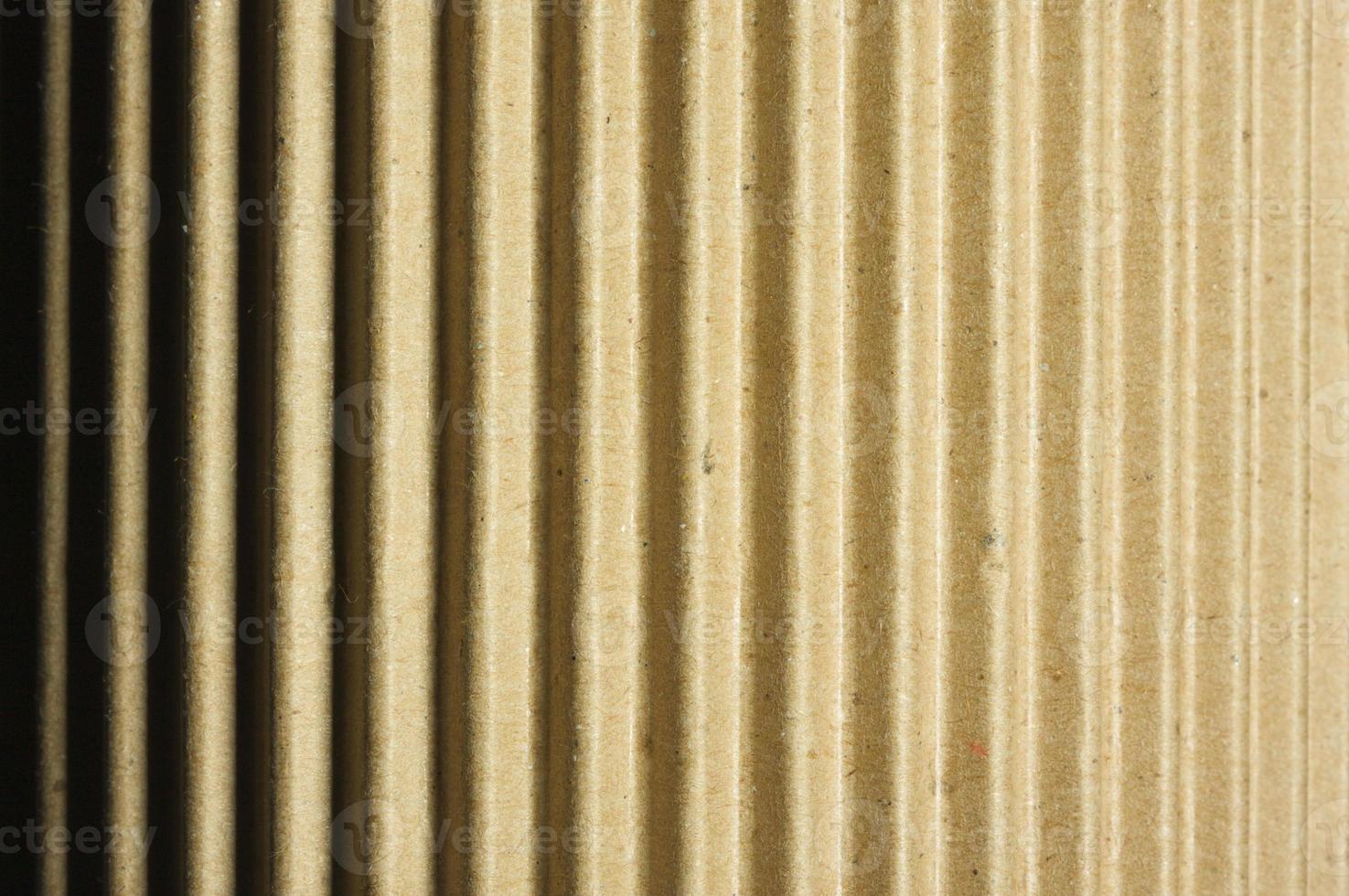 Rounded Corrugated Cardboard photo