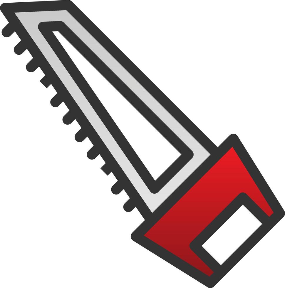 Saw Vector Icon Design