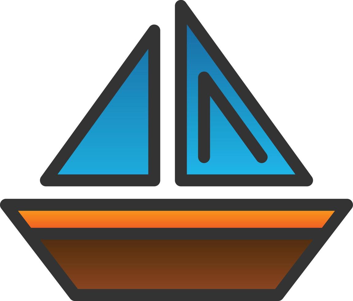 Boat Vector Icon Design