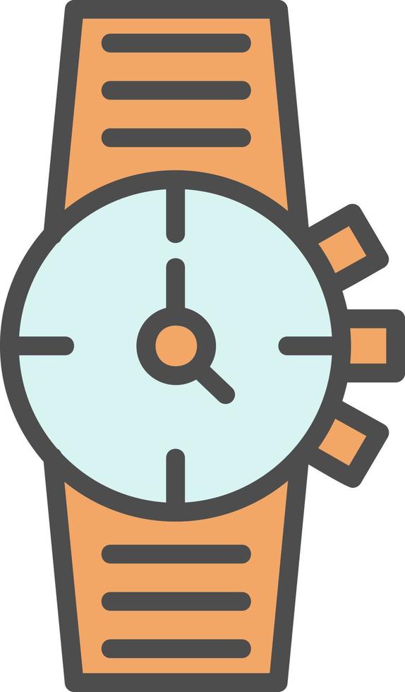 reloj, vector, icono vector