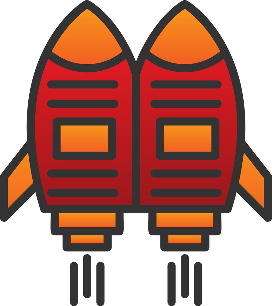 Jetpack Vector Icon Design