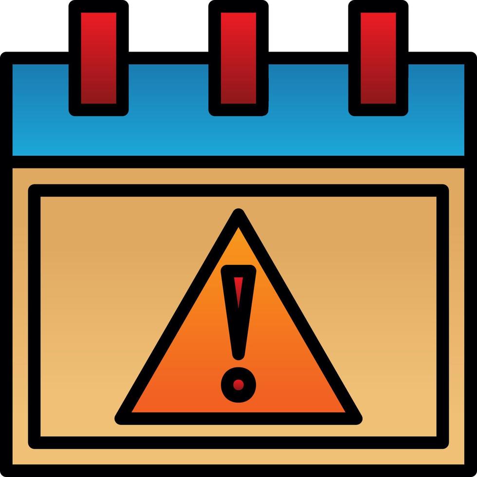 Alert Vector Icon Design