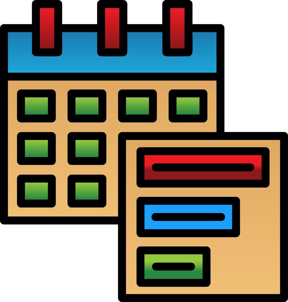 Organize Vector Icon Design