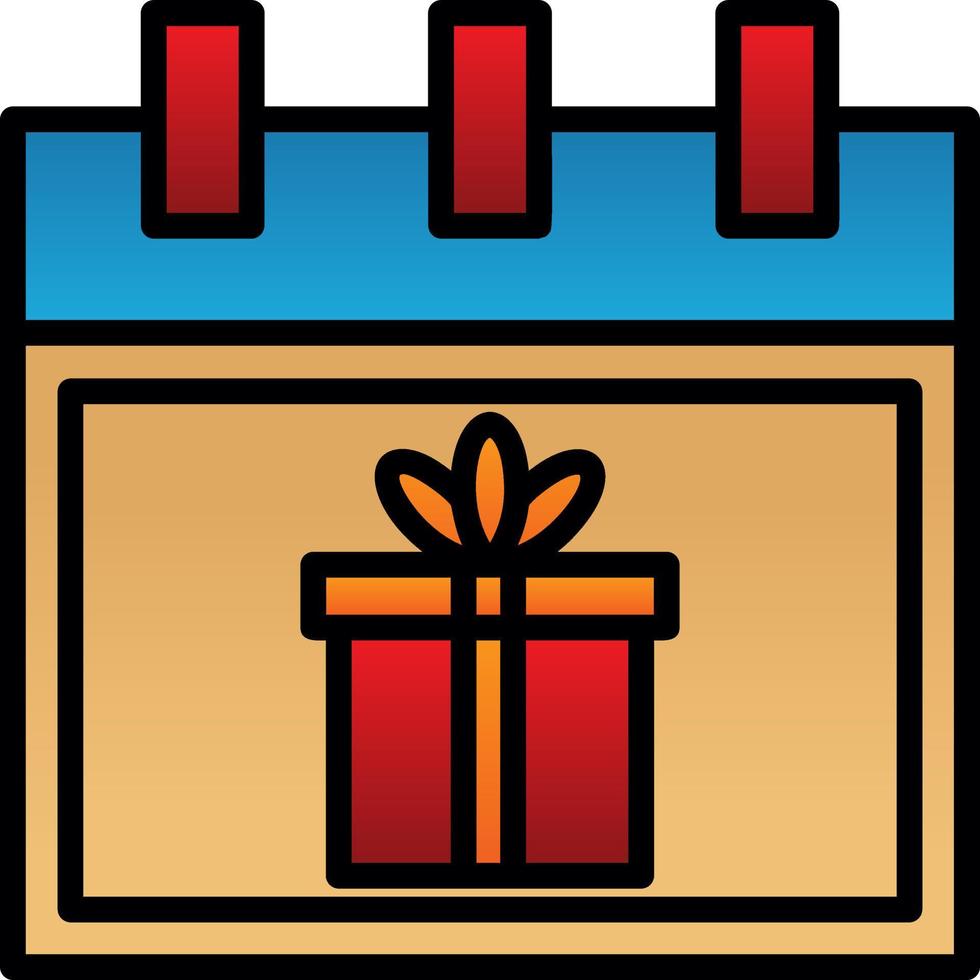 diseño de icono de vector de caja de regalo