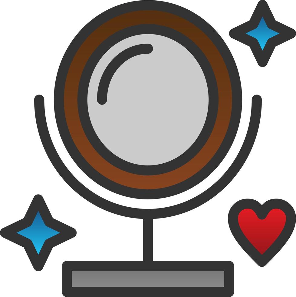 Mirror Vector Icon Design