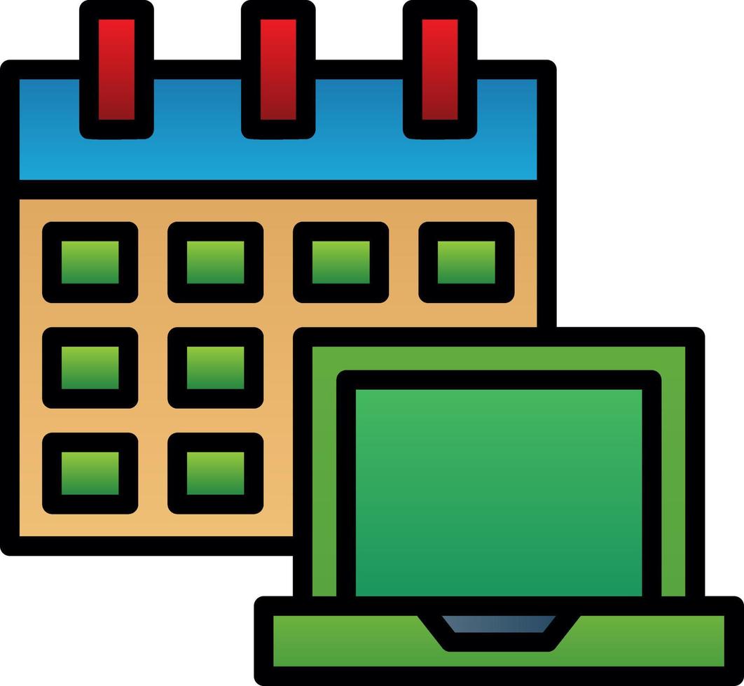 Laptop Vector Icon Design