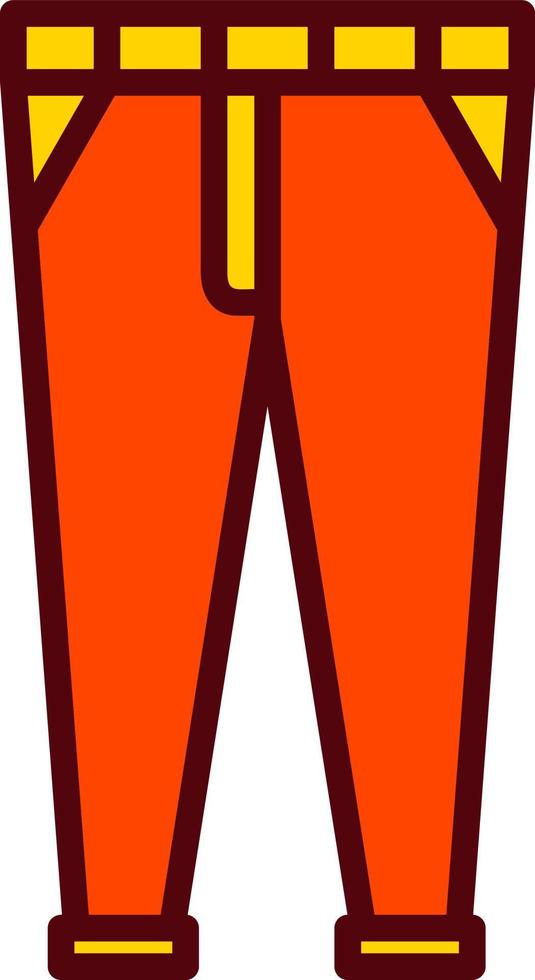 icono de vector de pantalones