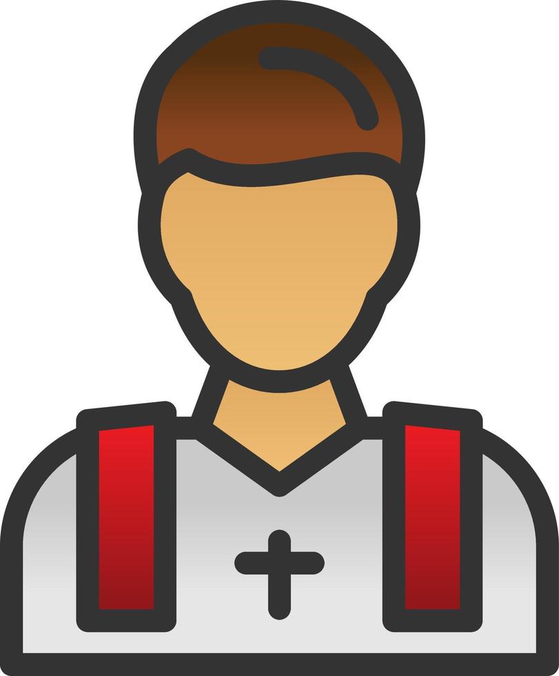 diseño de icono de vector de sacerdote