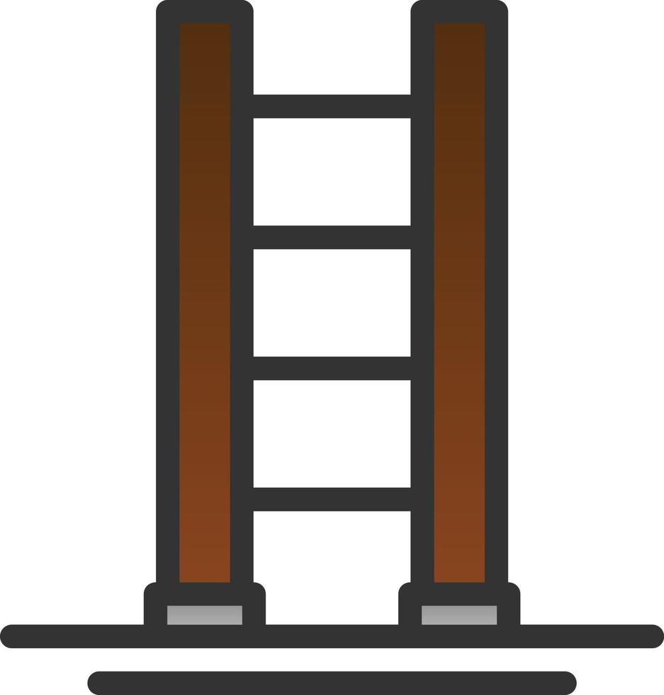 Ladder Vector Icon Design