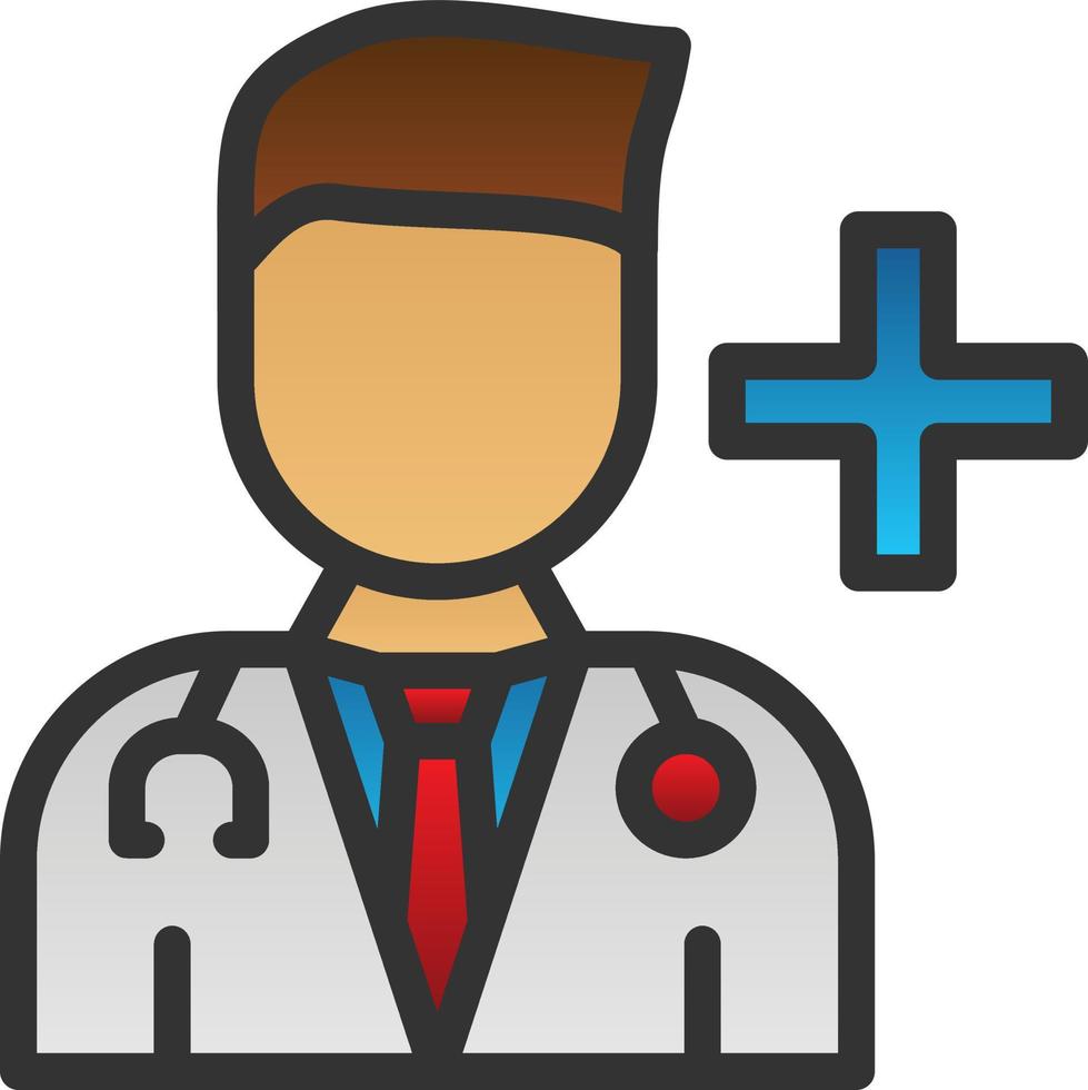 Doctor Vector Icon Design