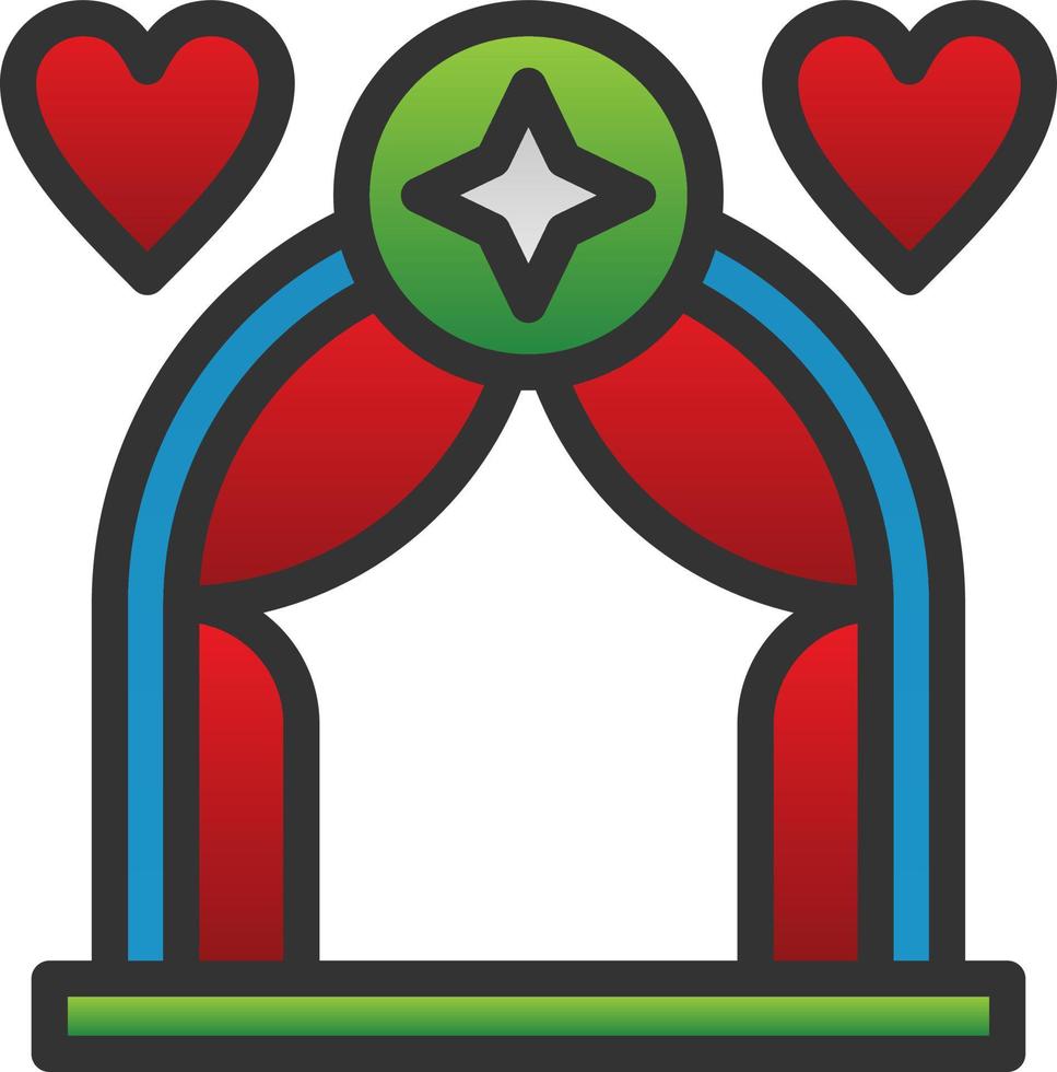 Arch Vector Icon Design