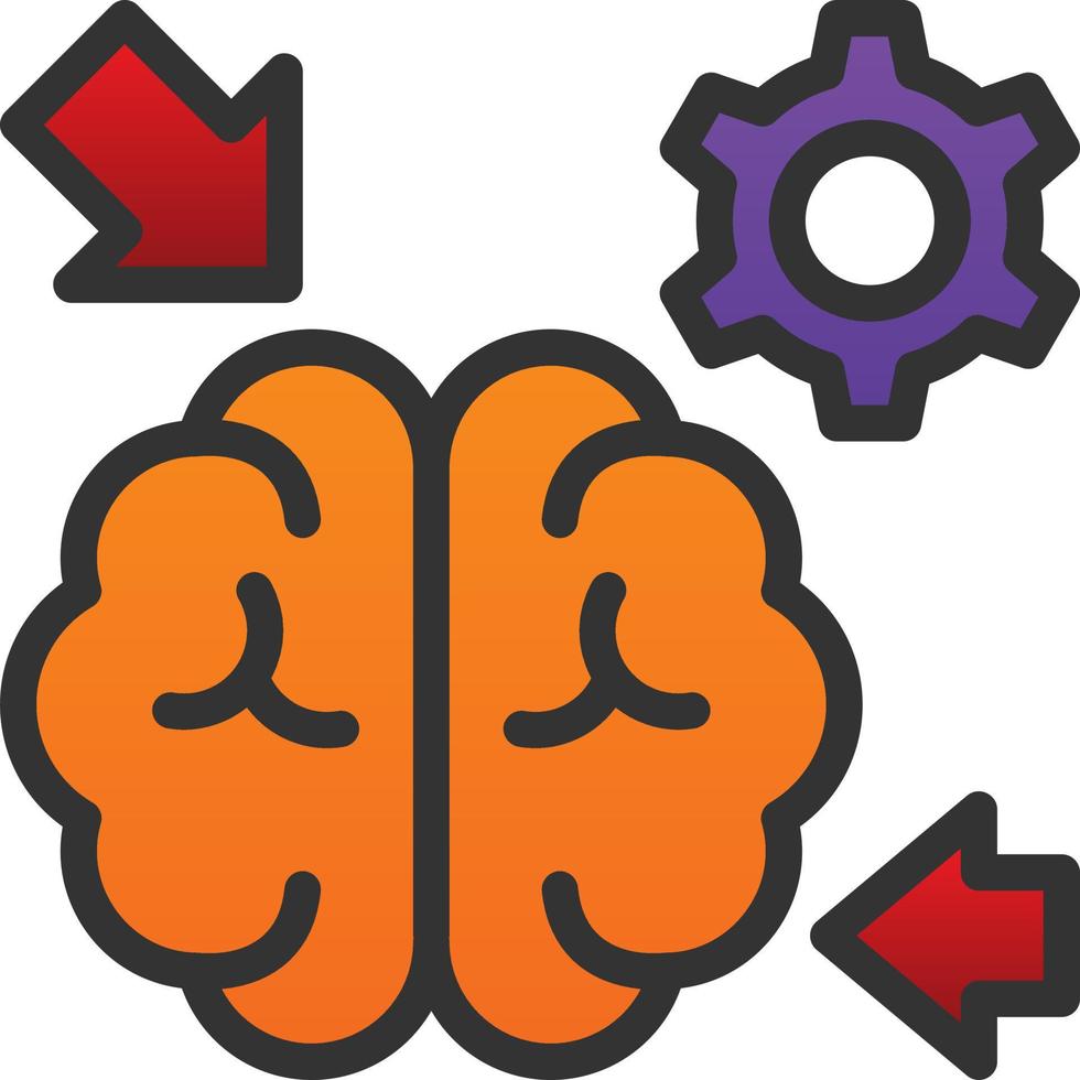 Brainstorming Vector Icon Design