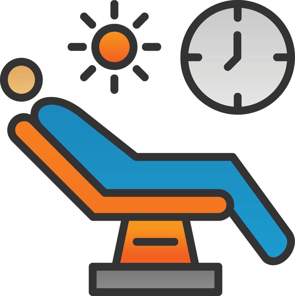 Relaxation Vector Icon Design