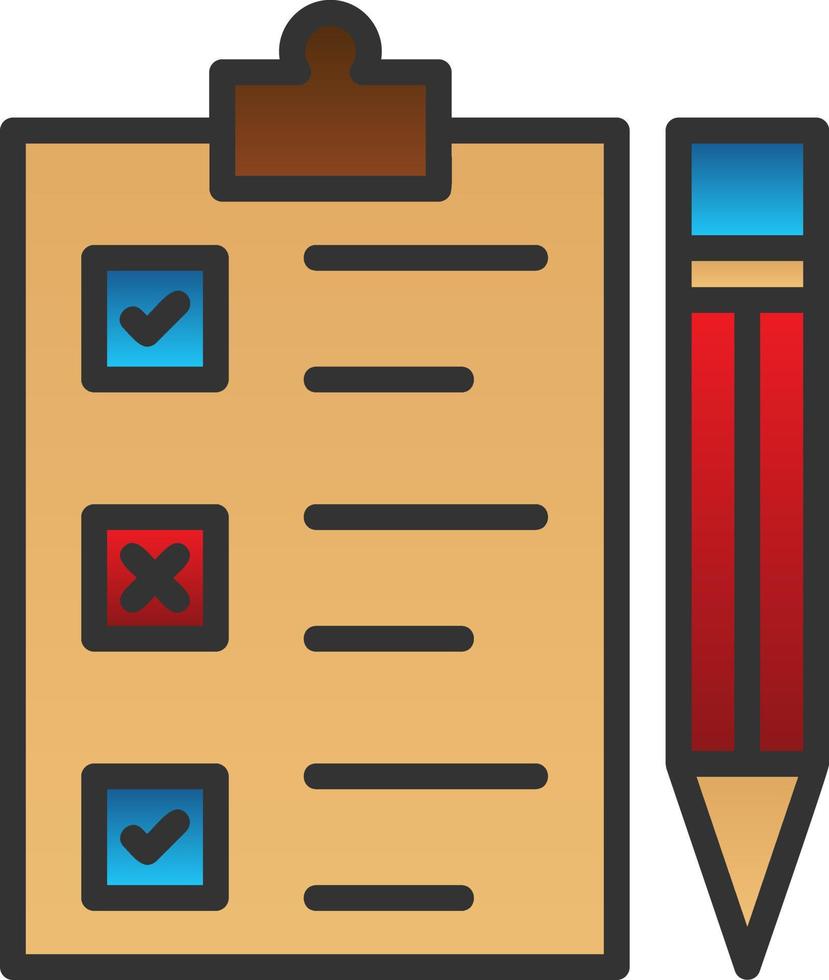 Task List Vector Icon Design