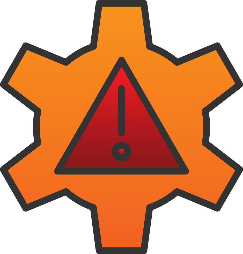 Risk Management Vector Icon Design