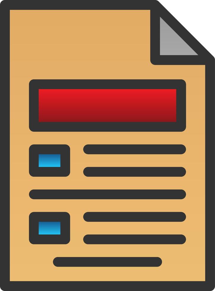 Brief Vector Icon Design