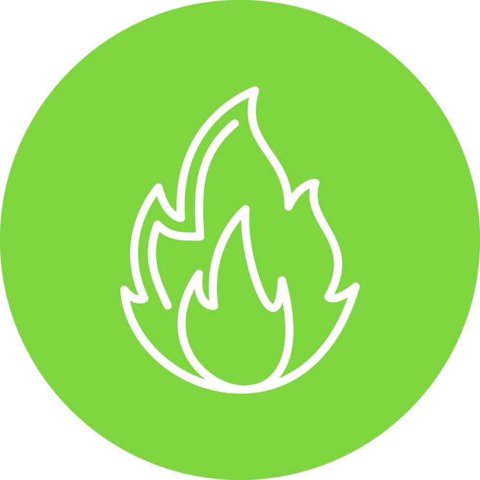 Flame Vector Icon Design