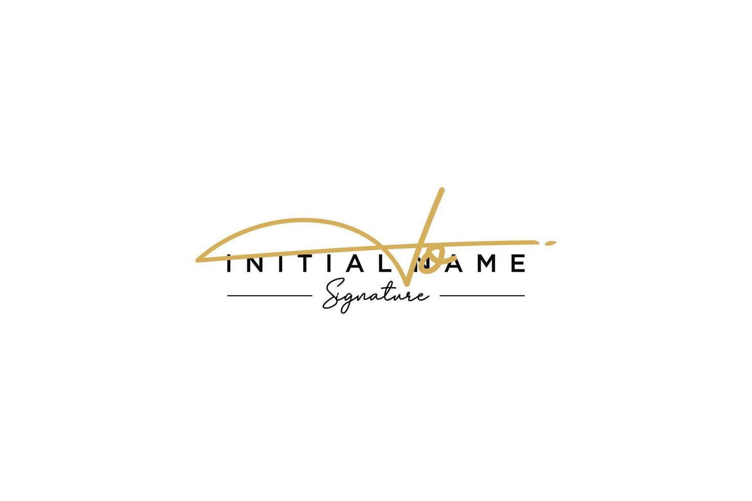 Initial IO signature logo template vector. Hand drawn Calligraphy lettering Vector illustration.