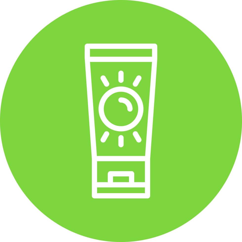 Sunblock Vector Icon Design