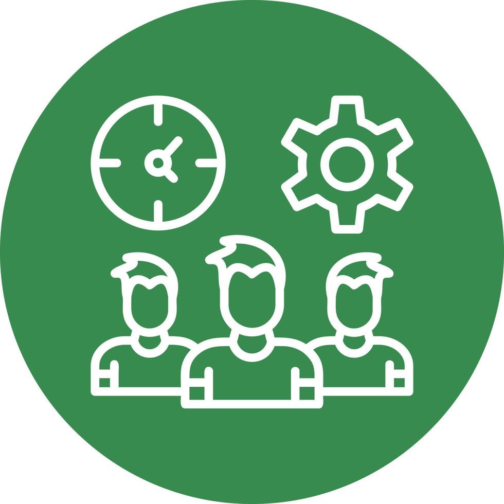 Teamwork Vector Icon Design