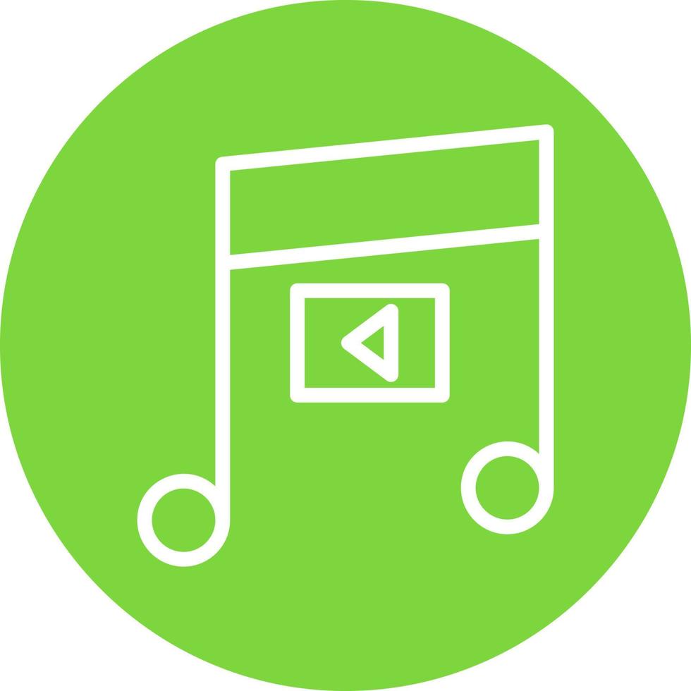 Music Player Vector Icon Design