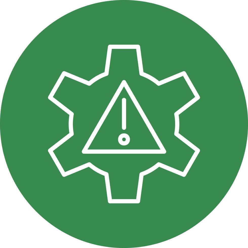 Risk Management Vector Icon Design