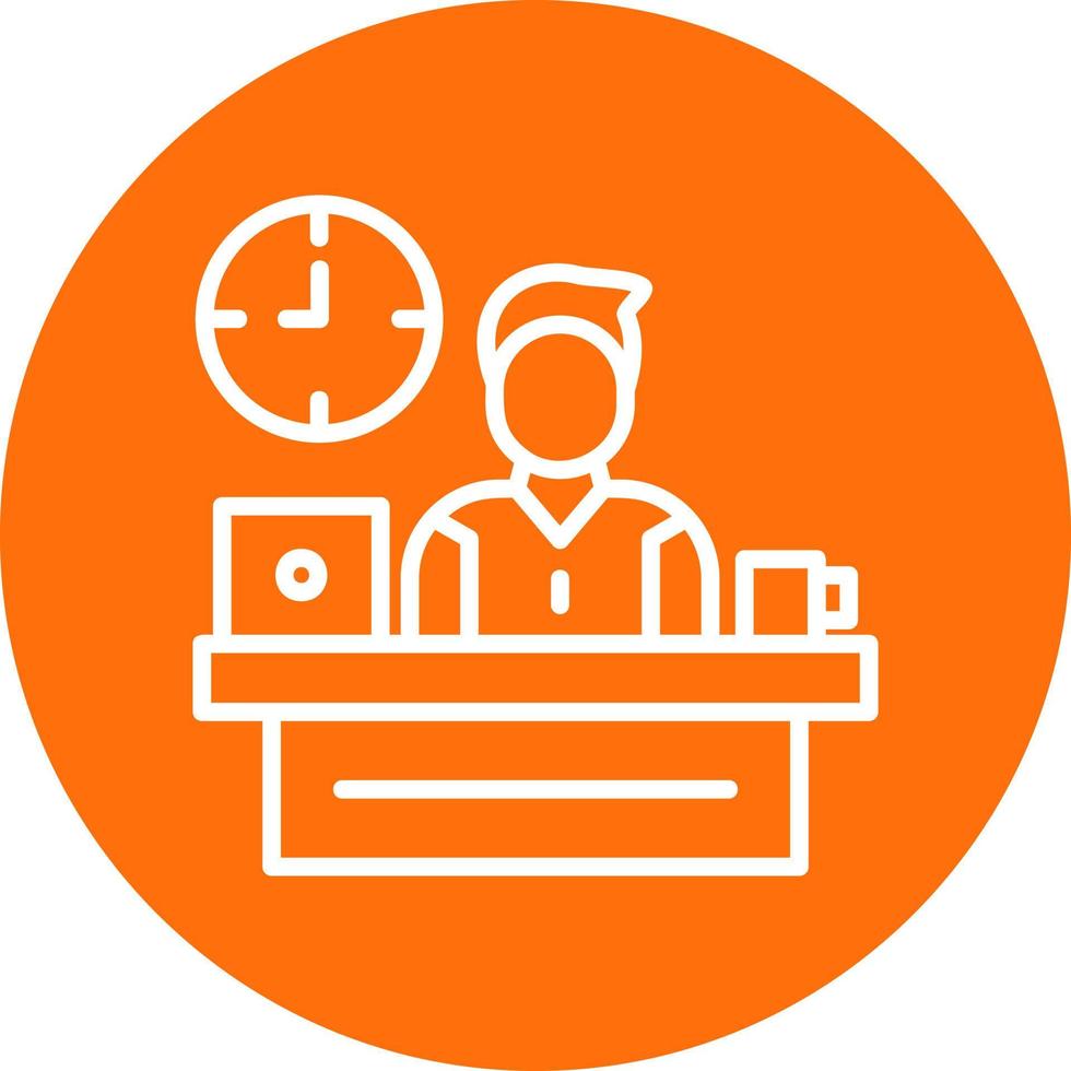 Workplace Vector Icon Design