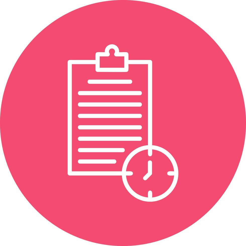 Pending Tasks Vector Icon Design