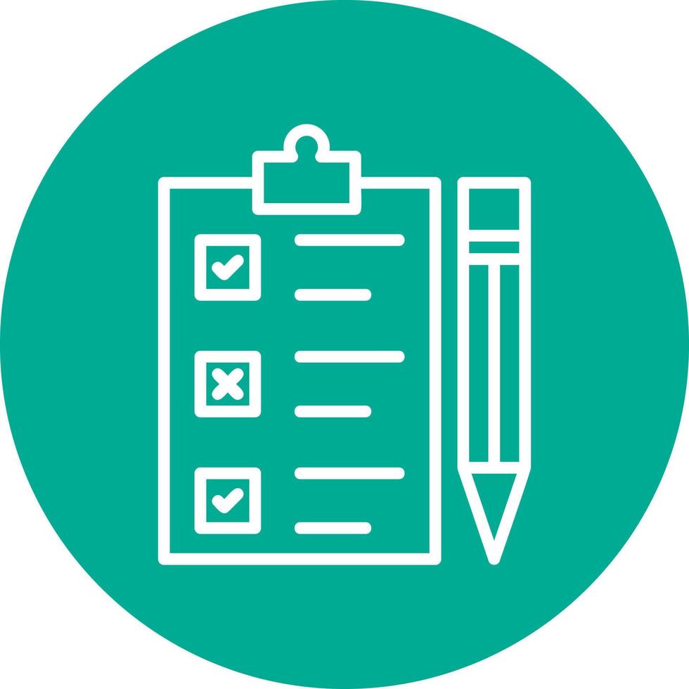 Task List Vector Icon Design