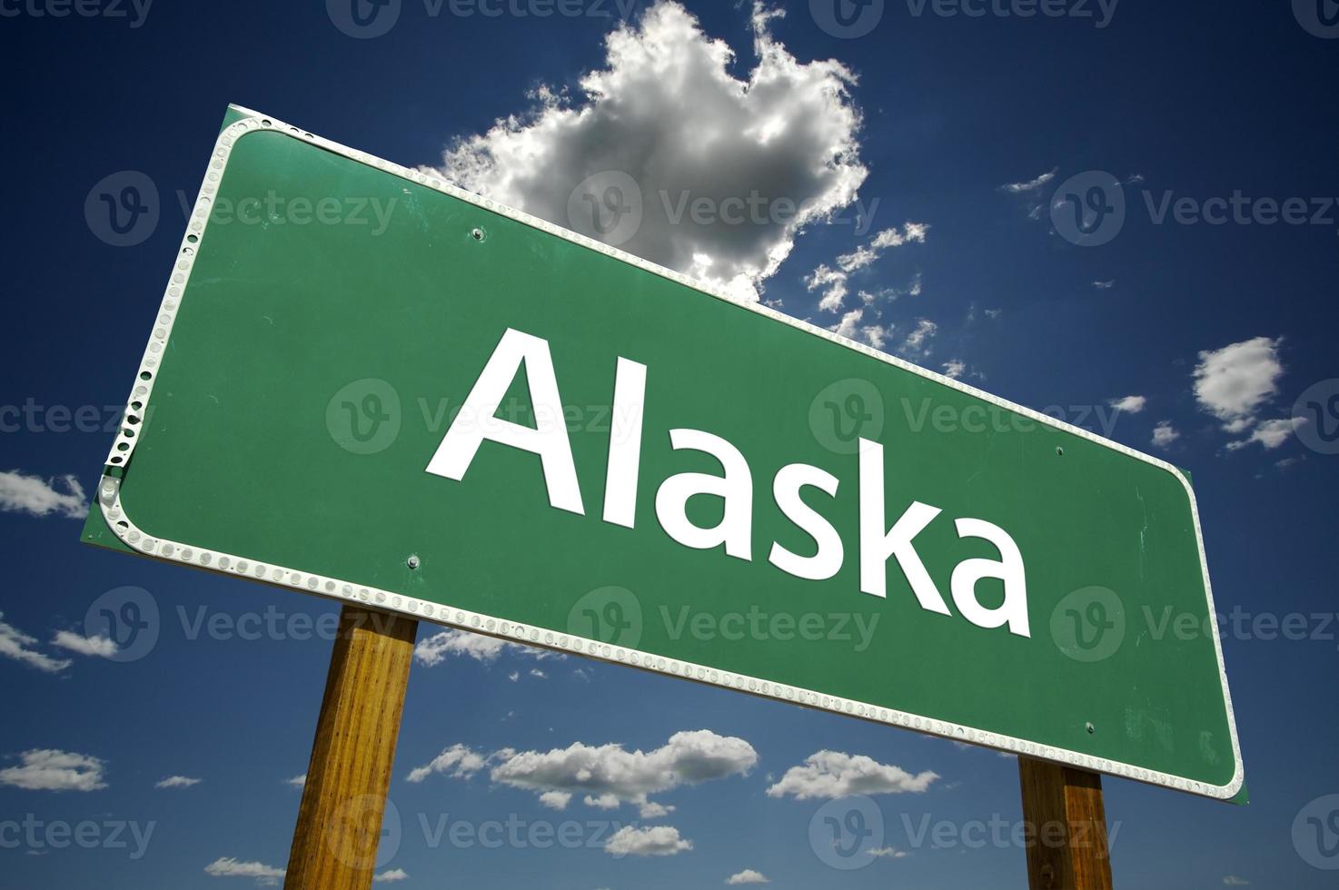 señal de tráfico de alaska foto