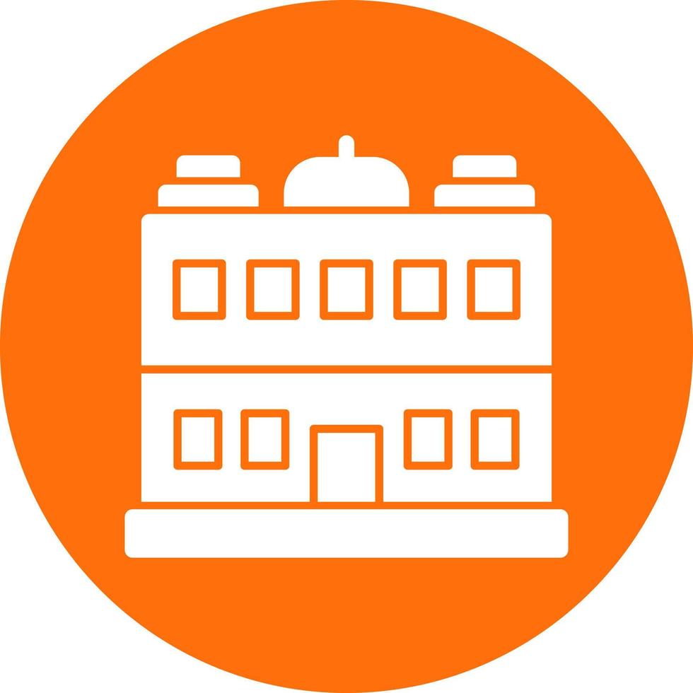 Mansion Vector Icon Design