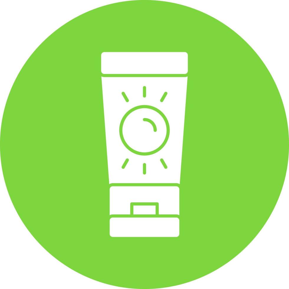 Sunblock Vector Icon Design