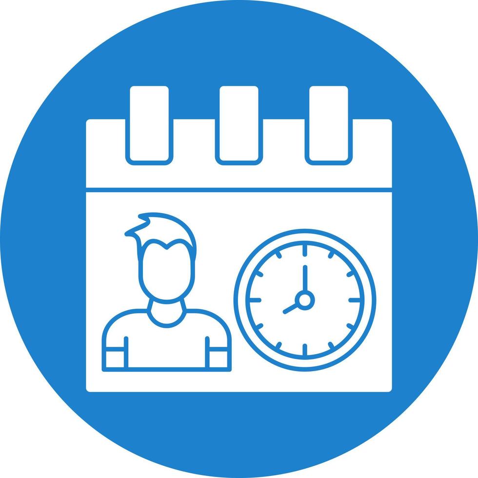 Working Hours Vector Icon Design