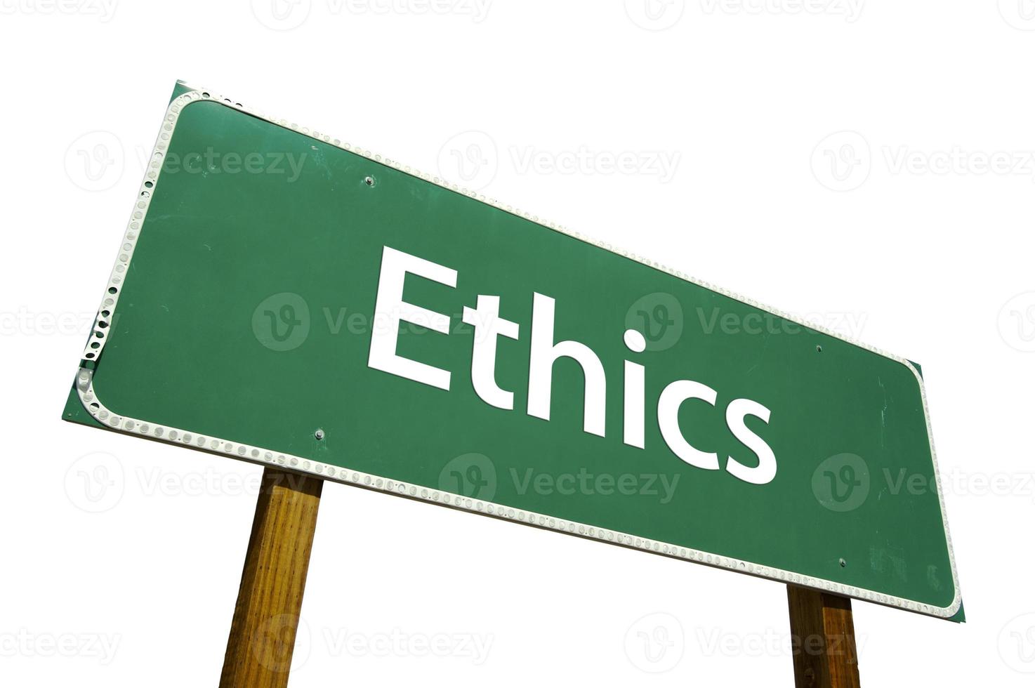 Ethics Road Sign photo