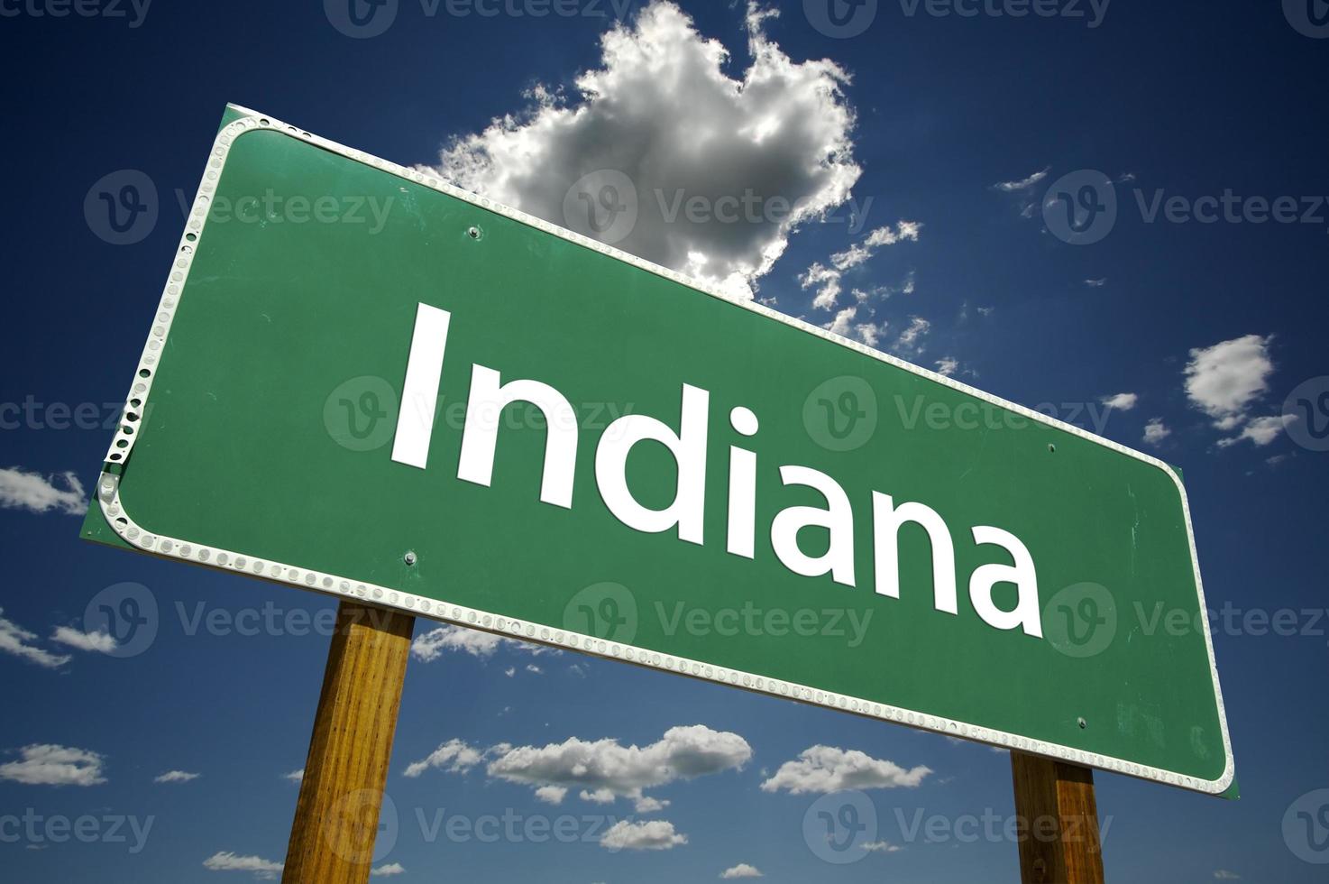 señal de tráfico de indiana foto