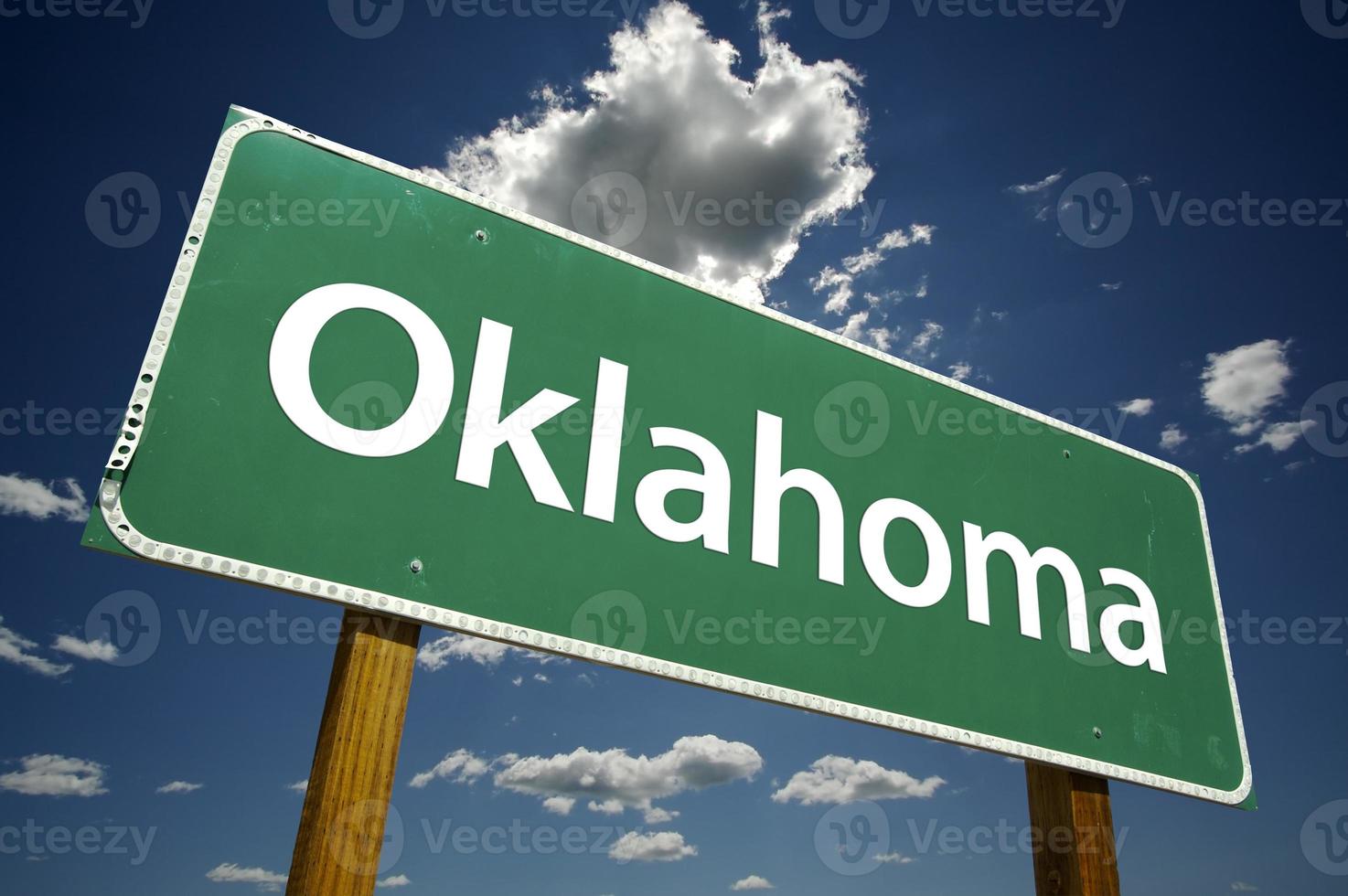 Oklahoma Road Sign photo
