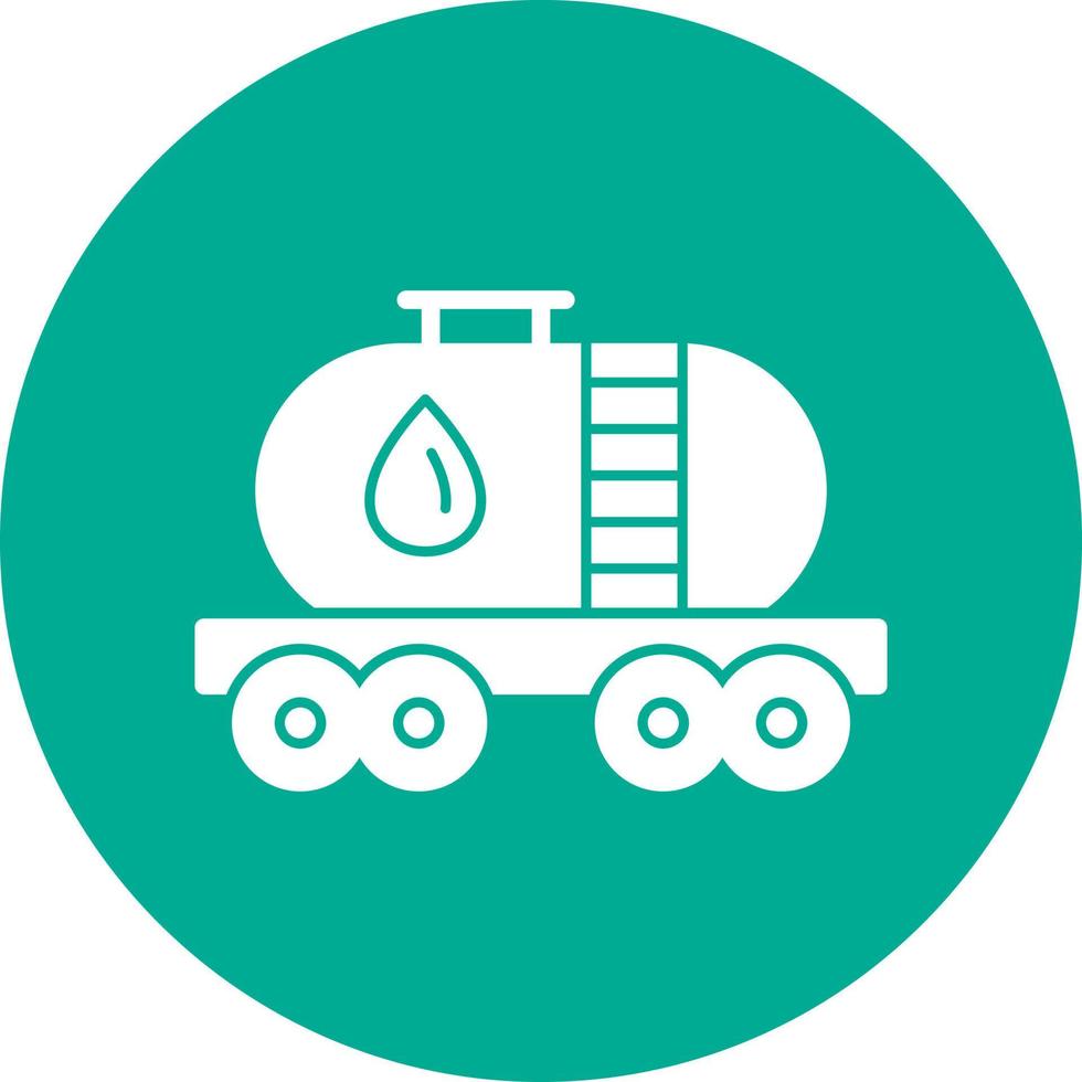 diseño de icono de vector de tanque de combustible