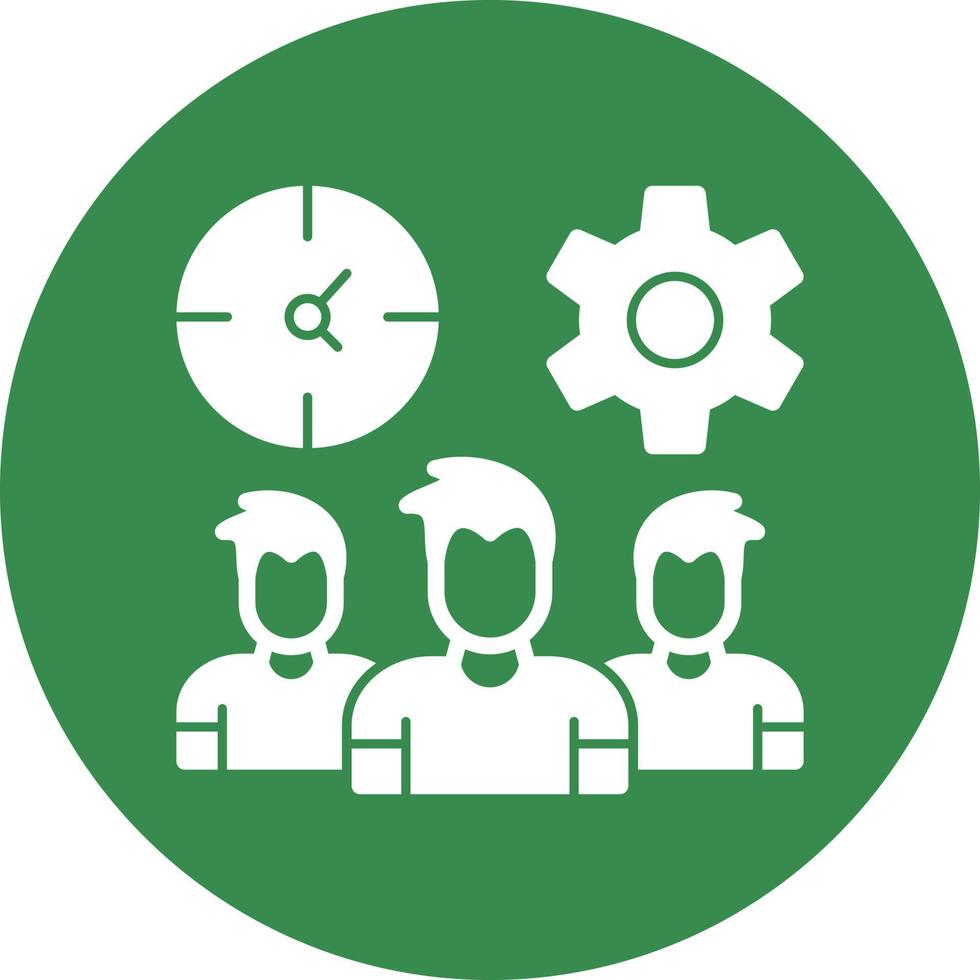 Teamwork Vector Icon Design