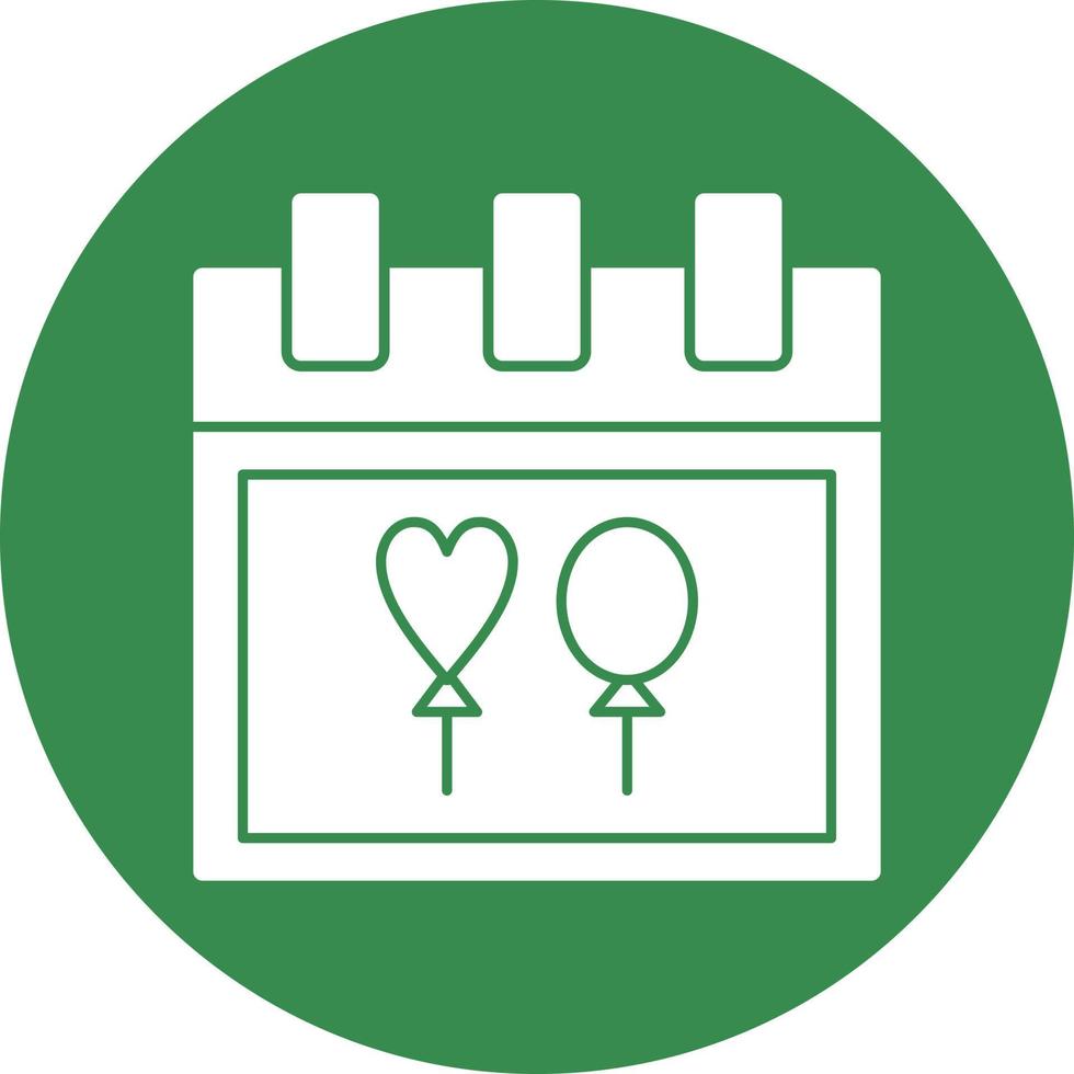 Balloons Vector Icon Design