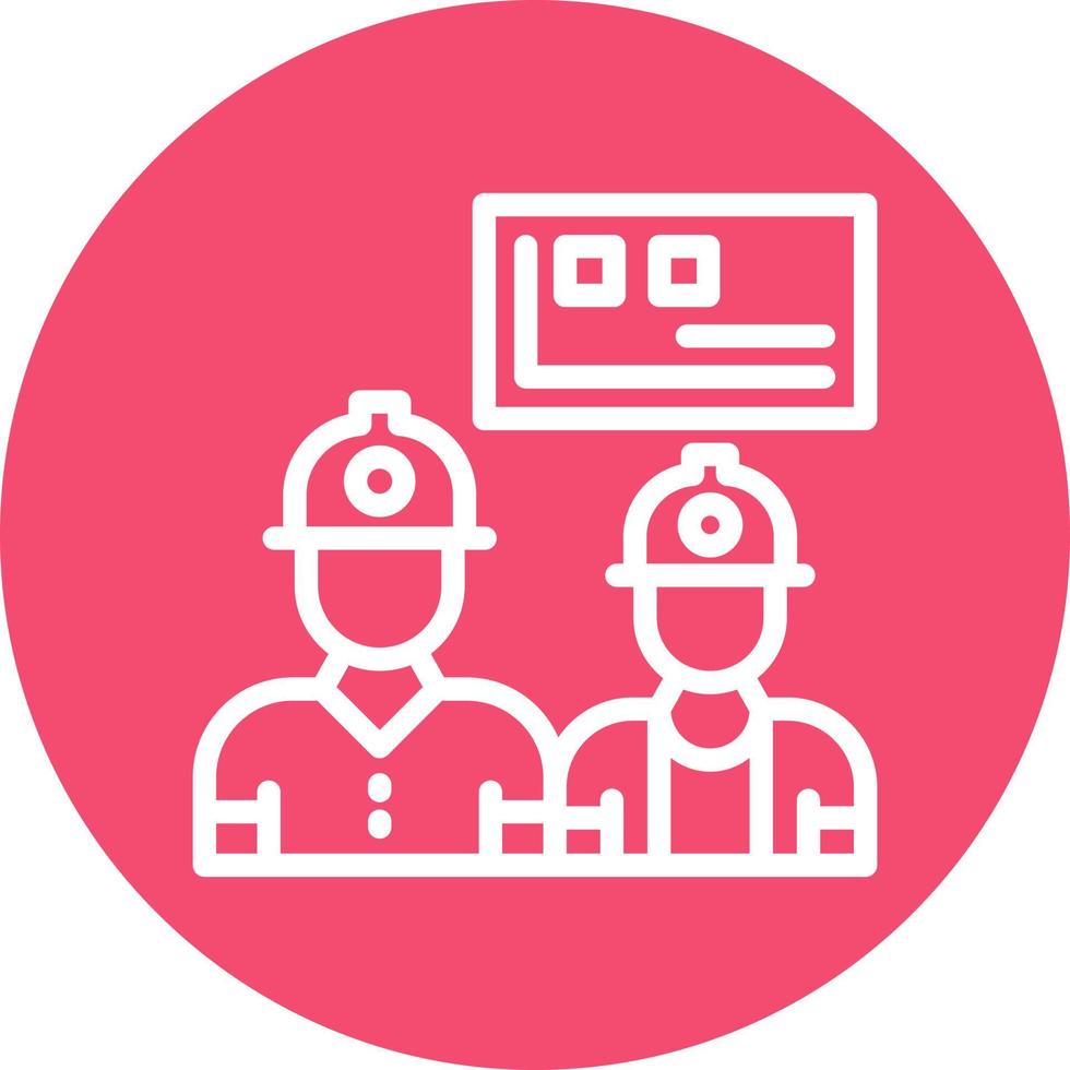 Contractor Vector Icon Design