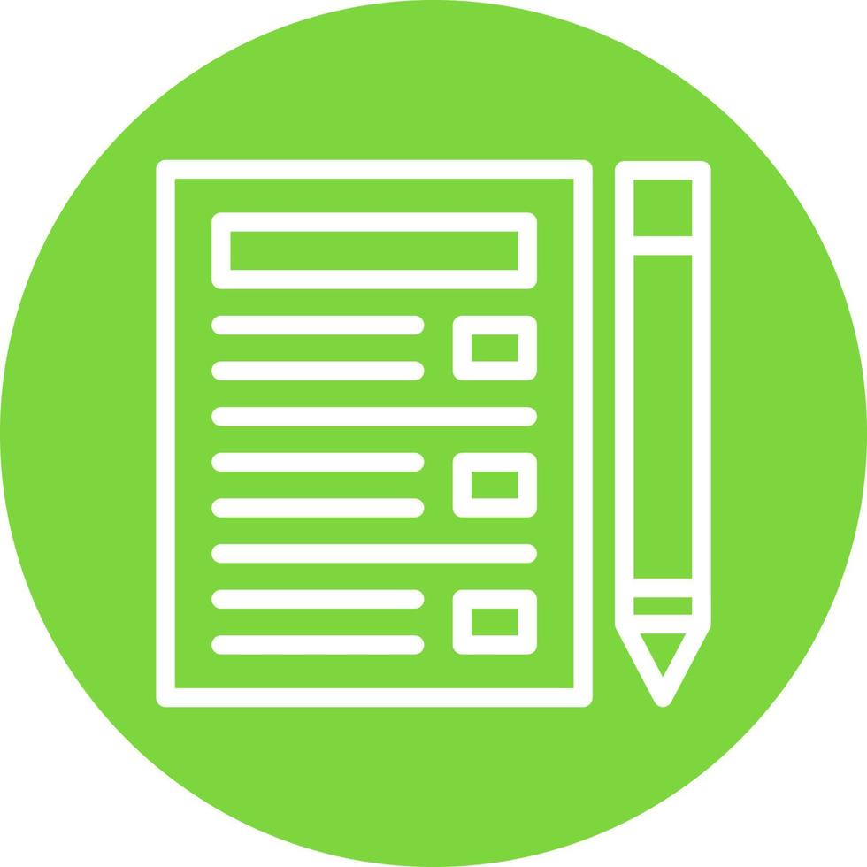 Task List Vector Icon Design
