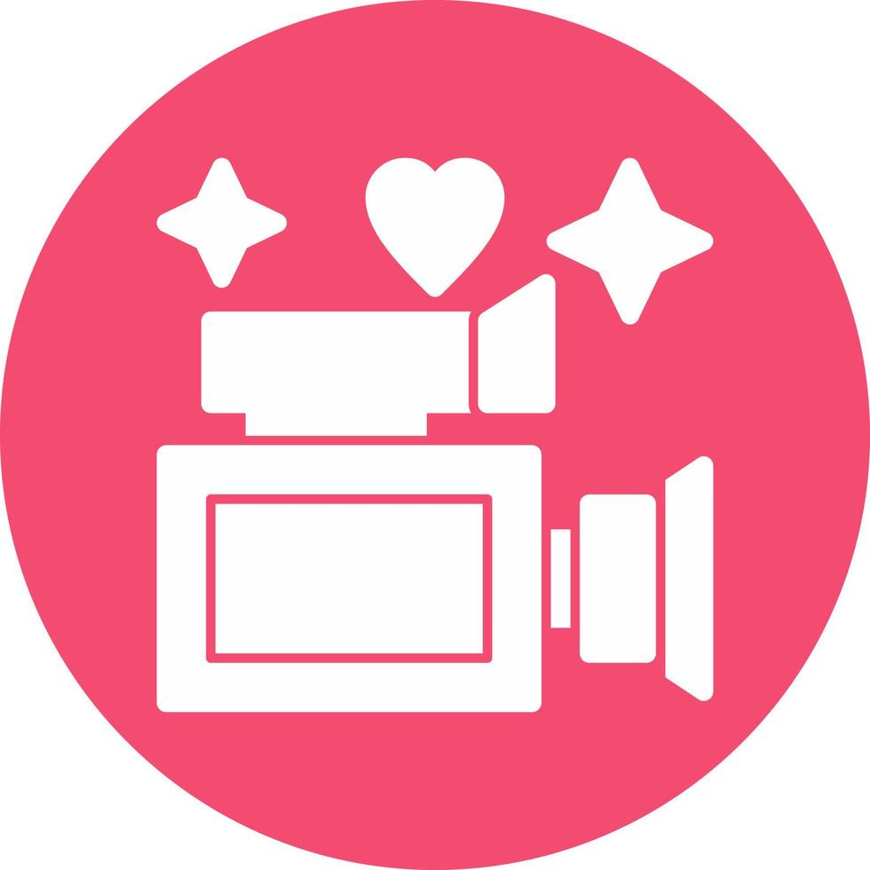 Video Camera Vector Icon Design