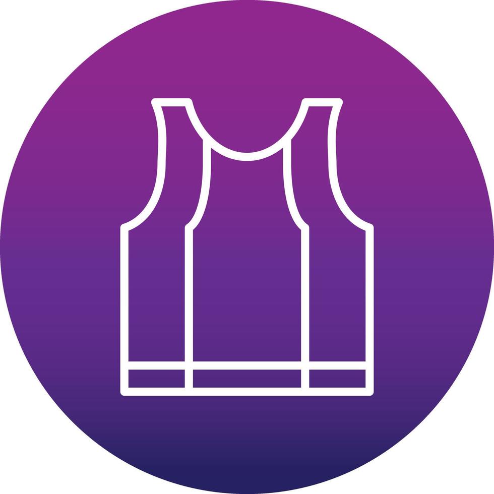 Undershirt Vector Icon