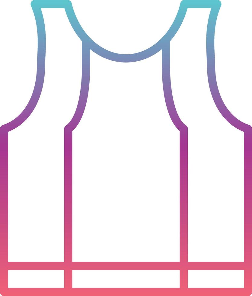 Undershirt Vector Icon