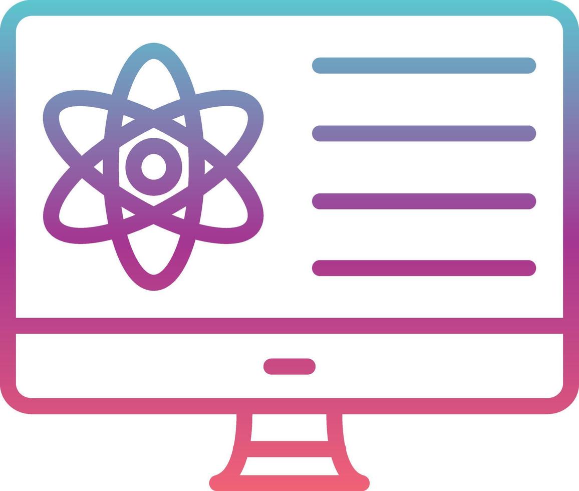 Computer Science Vector Icon