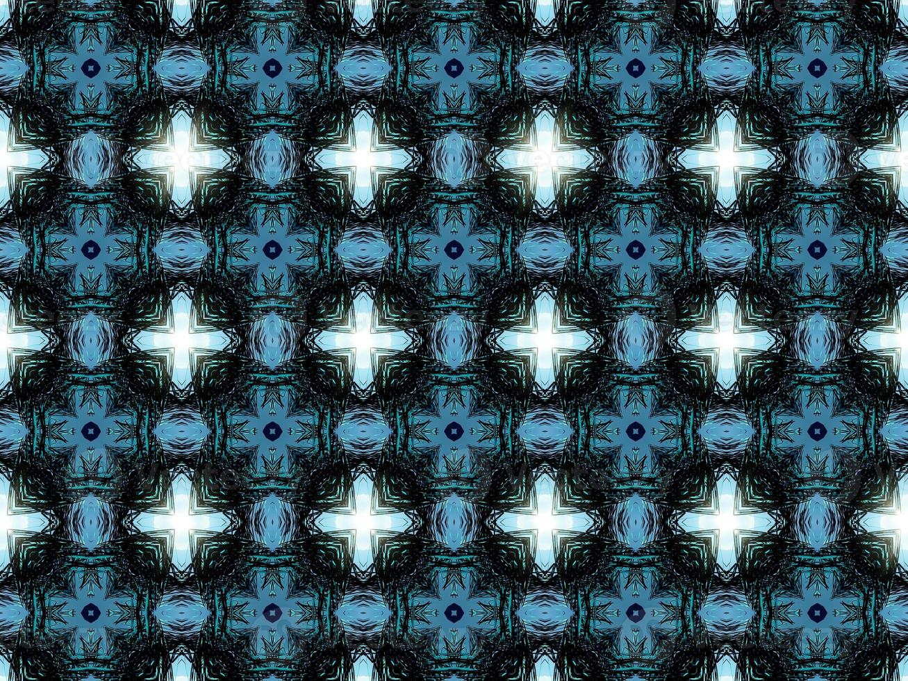 Digital Illustration Kaleidoscope Pattern photo