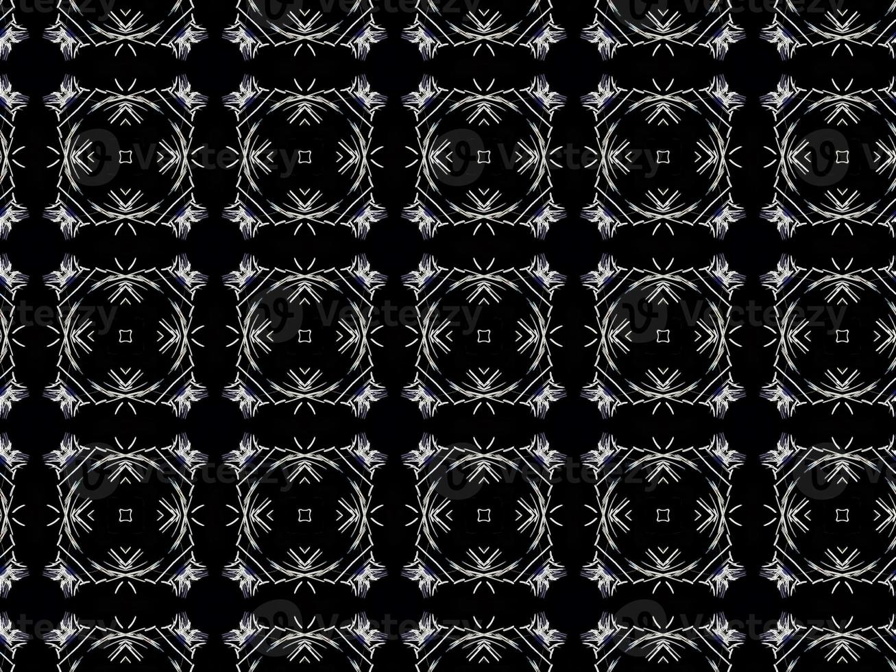 patrón de caleidoscopio de ilustración digital foto